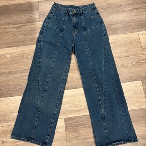 Cider Dark Blue Flare Jeans NEVER WORN